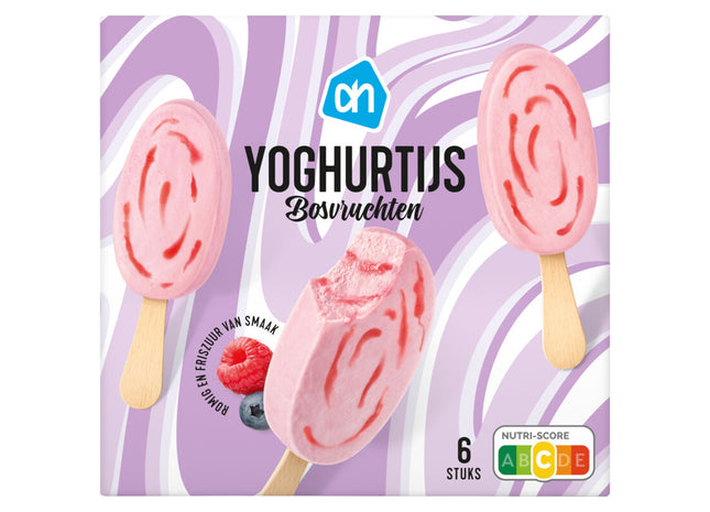 Yoghurtijs bosvruchten