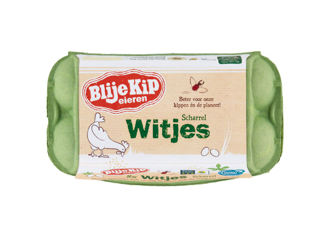 Blije Kip eieren Witjes