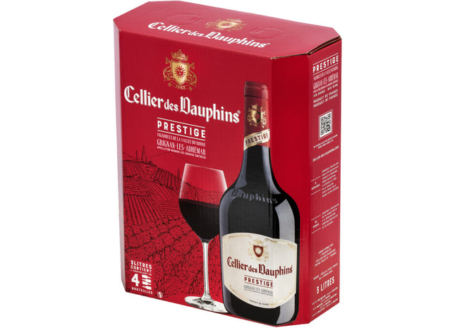 Les Dauphins Cellier des dauphins rouge wijntap