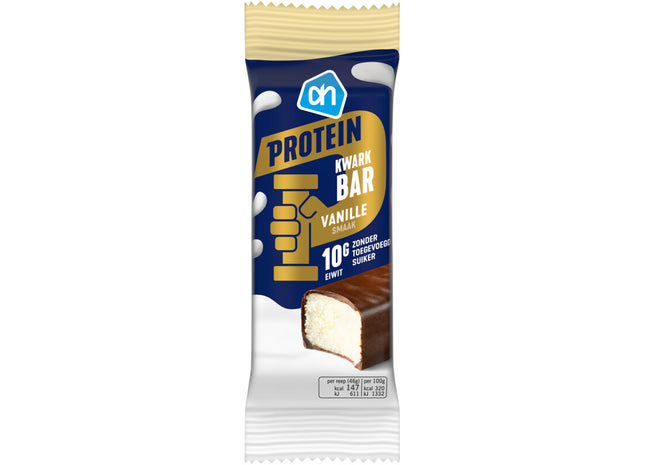 Protein kwark bar vanille