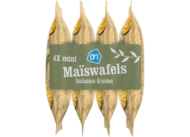 Mini maiswafels Italiaanse kruiden