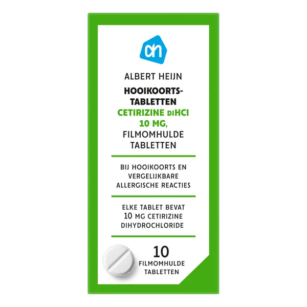 Hooikoortstabletten cetirizine