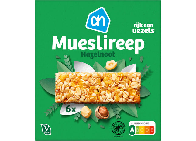 Müsliriegel Haselnuss