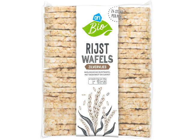 Biologisch Rijstwafels zilvervlies