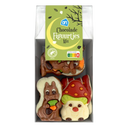 Chocoladefiguurtjes eekhoorn/stoomboot