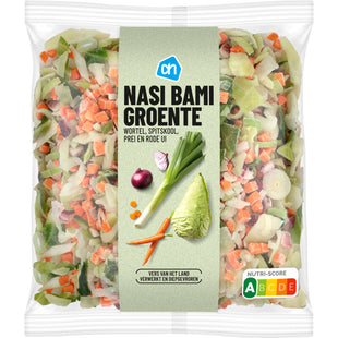 Nasi bami groente