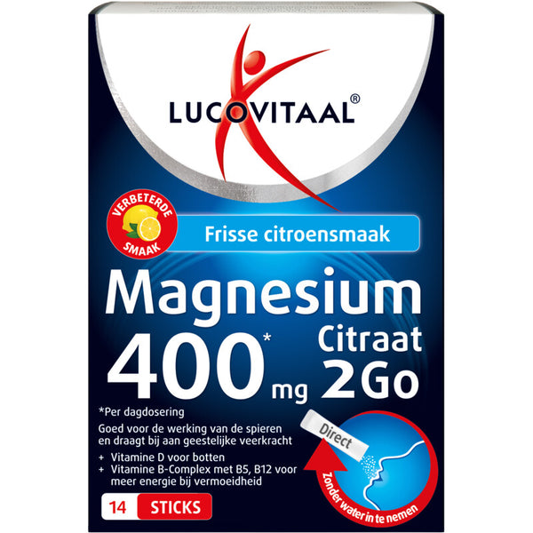 Lucovitaal Magnesium 400mg citrate