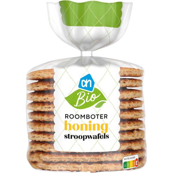 Biologisch Honing stroopwafels