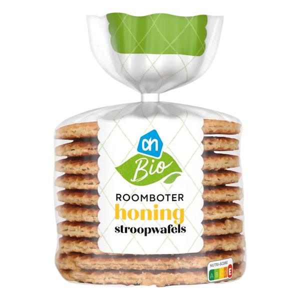 Organic honey stroopwafels