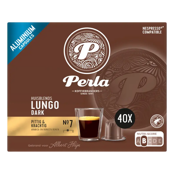 Perla House Blends Lungo Dark capsules