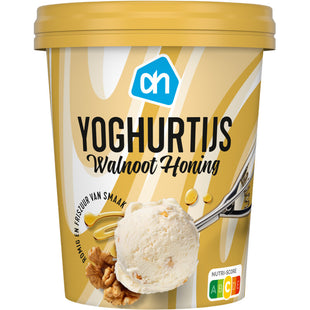 Yoghurtijs walnoot honing