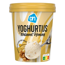Yogurt ice cream walnut honey
