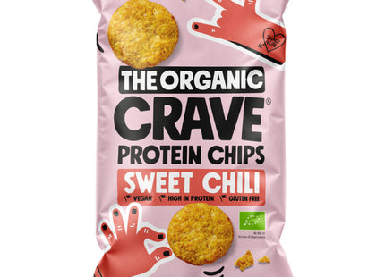 The Organic Crave Sweet chili protein chips