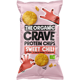 The Organic Crave Sweet chili protein chips