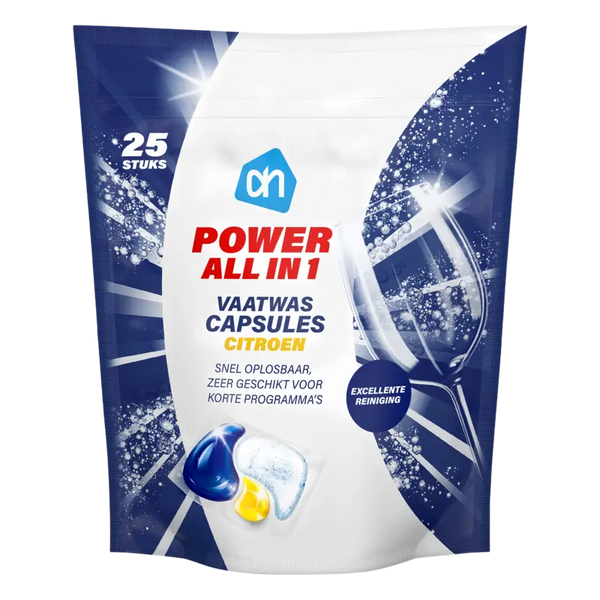 Power All-in-1 Geschirrspültabs Zitrone