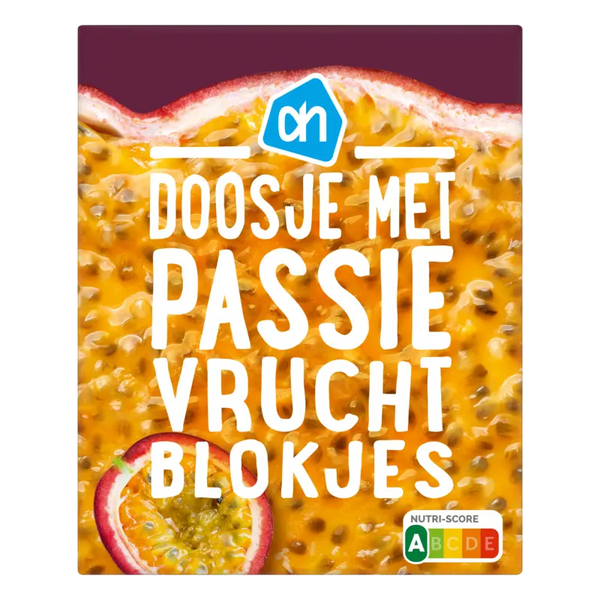 Box of passion fruit cubes