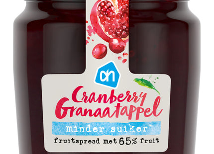 Cranberry granaatappel fruitspread