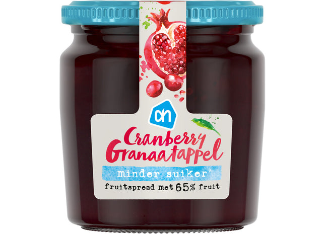 Cranberry granaatappel fruitspread
