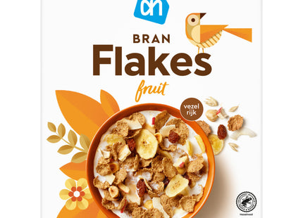 Bran flakes fruit