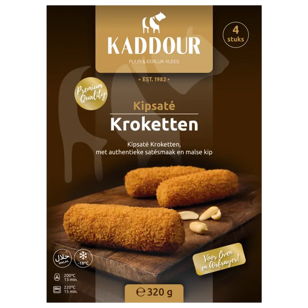 Kaddour Hähnchen-Saté-Kroketten