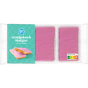 Oranjekoek stukjes met banketspijs