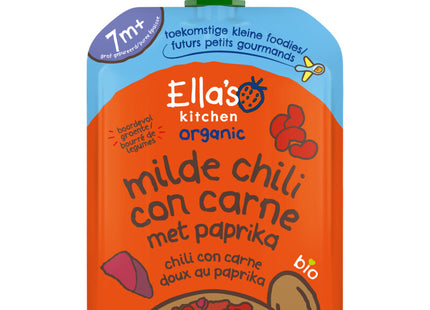 Ella's kitchen Milde chili con carne met paprika 7m+
