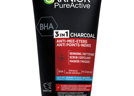 Garnier 3-in-1-Kohlereiniger, Peeling und Maske