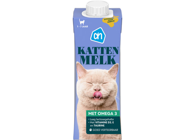 Kattenmelk met omega-3