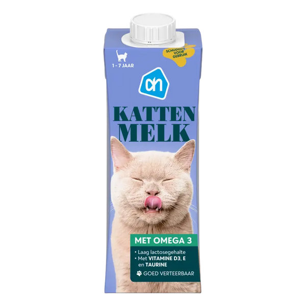 Kattenmelk met omega-3