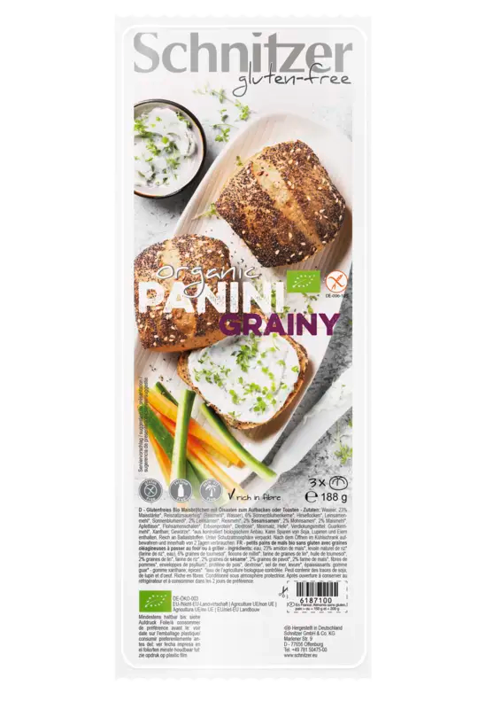Schnitzer Panini mit Körnern