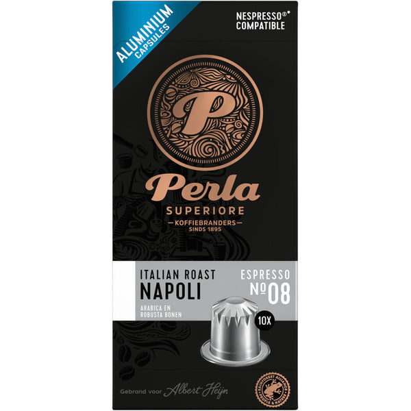 Perla Superiore Italienische Röstung Napoli Kapseln