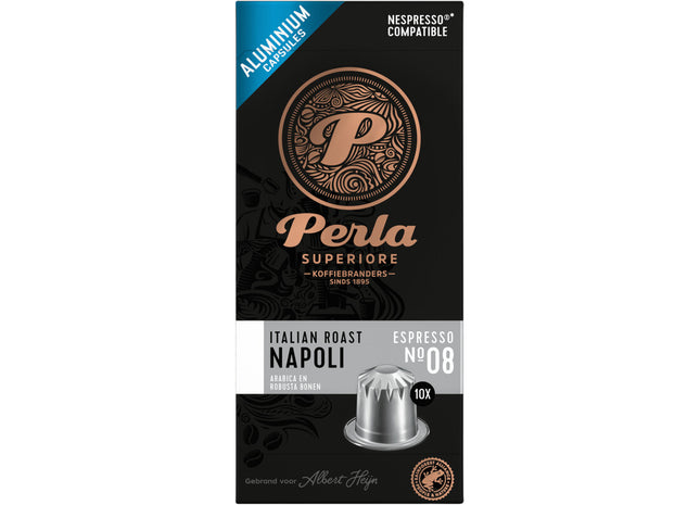 Perla Superiore italienische geröstete Napoli-Kapseln