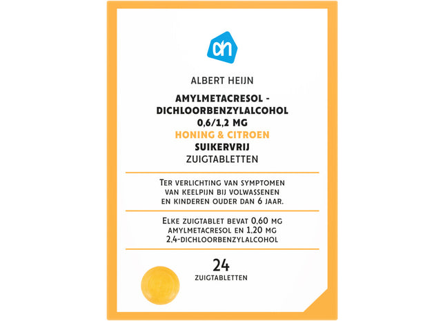 Honing & citroen zuigtablet