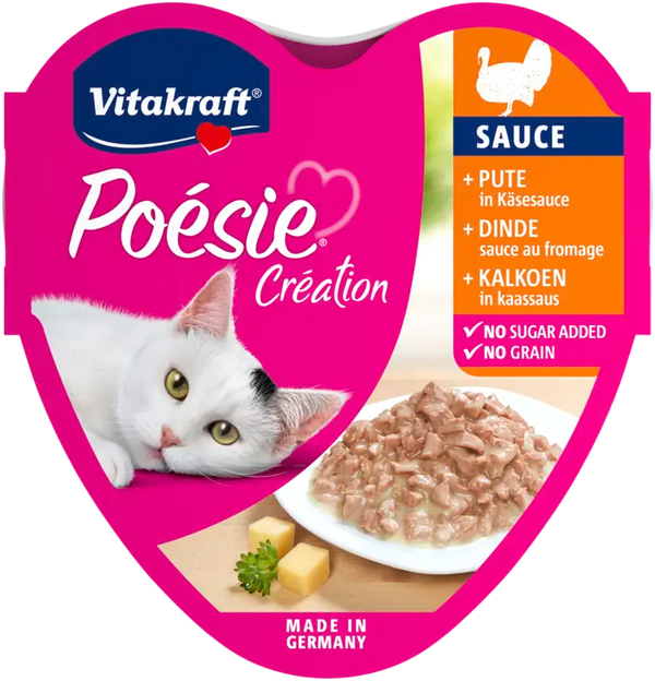 Vitakraft Poesie Kreation Truthahn in Käsesauce