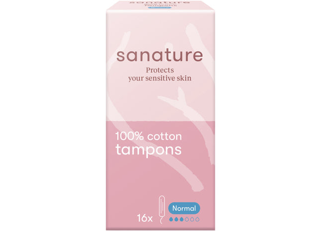 Sanature Cotton Tampon normal