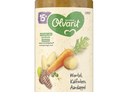 Olvarit Wortel kalfsvlees aardappel 15m+