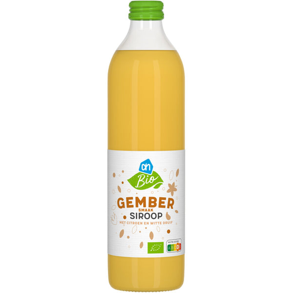 Biologischer Sirup Ingwergeschmack