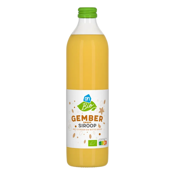 Biologischer Sirup Ingwergeschmack