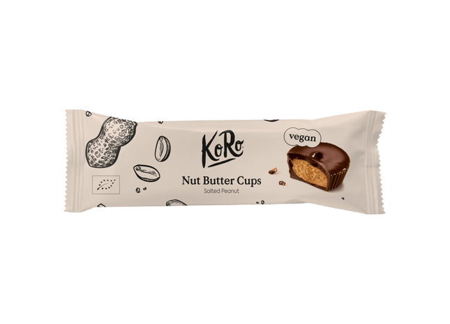 KoRo Nut butter cups salted peanut