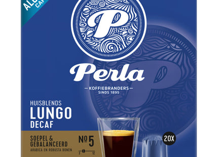 Perla Huisblends Lungo decaf capsules