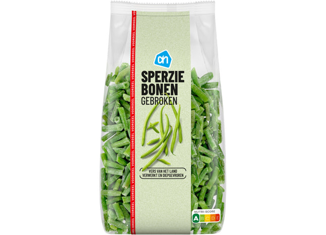 Sperziebonen gebroken