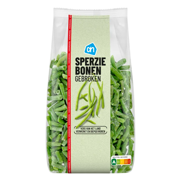 Sperziebonen gebroken