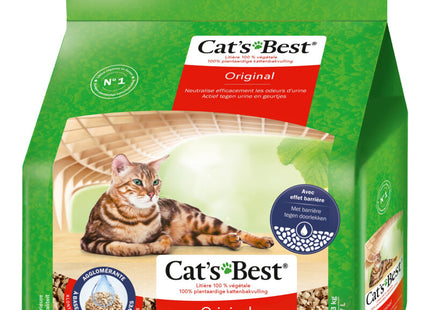 Cat's Best Original plantaardige kattenbakvulling