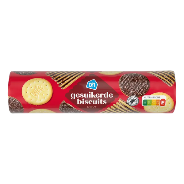 Gesuikerde biscuits pure chocolade