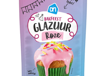 Bakfeest glazuur roze