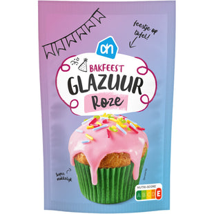 Bakfeest glazuur roze