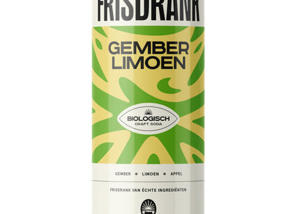 De Frisdrank Fabriek Gember limoen