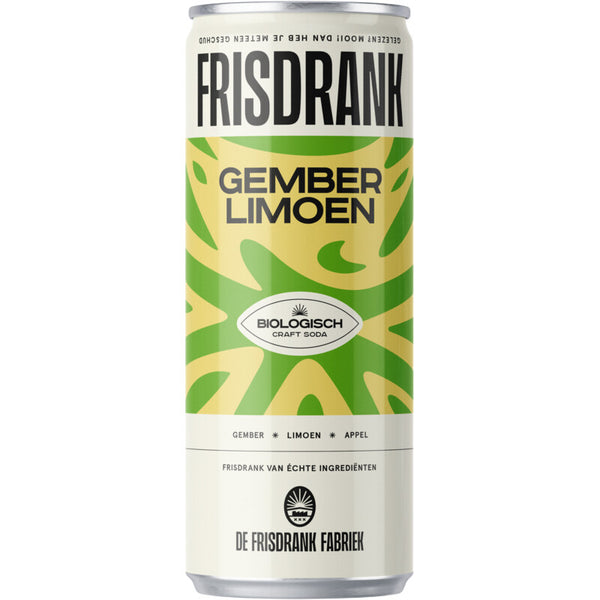 De Frisdrank Fabriek Ingwer-Limette