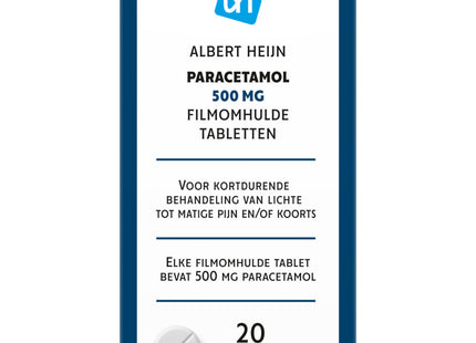 Paracetamol filmomhulde tabletten 500mg