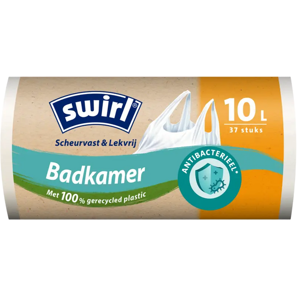 Swirl Müllbeutel mit Griffen 10L